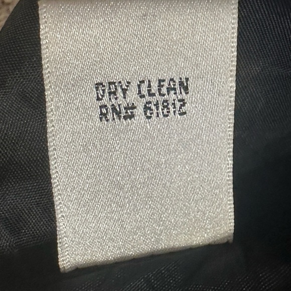 Talbots black dress sheer long sleeves, satin ribbon @ waist simple & elegant - Picture 9 of 10